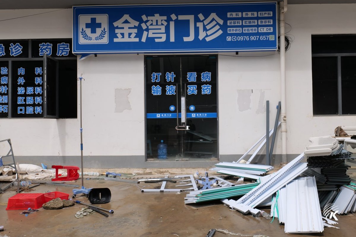 政府组织媒体参观干拉省涉诈园区 园区已被封锁