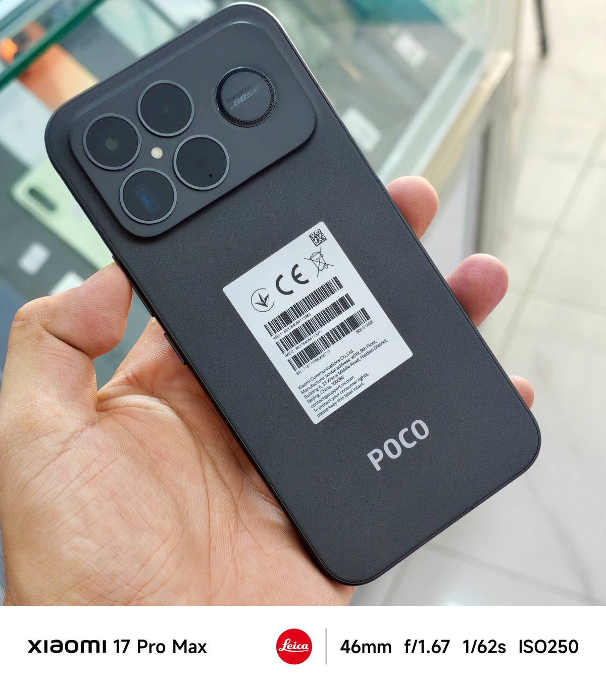 二手POCO F8 Ultra 16/512G转让 售价$7
