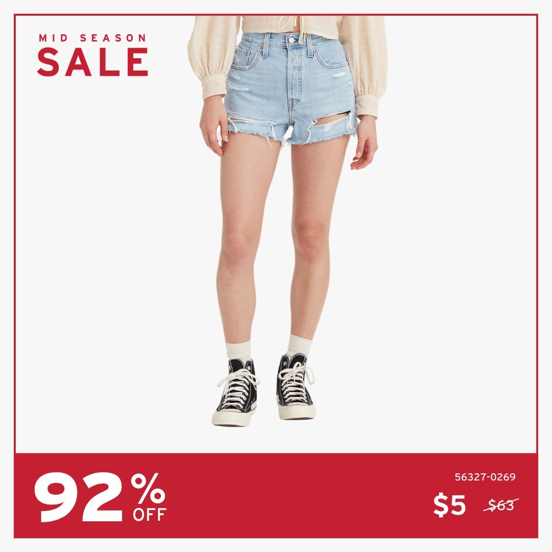 Levi's全场促销最高9折 9月4日至13日限ACFC会员