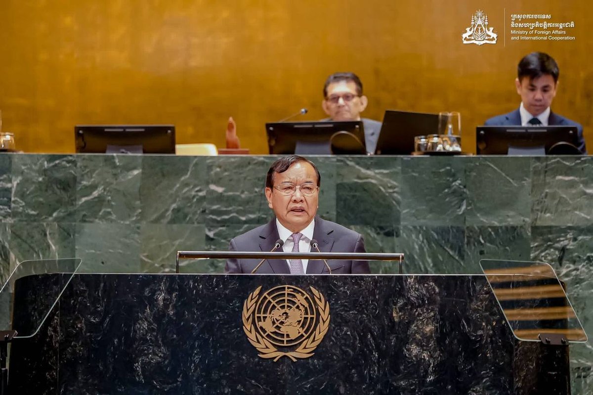 柬埔寨副总理兼外交与国际合作部部长布拉索昆于2026年9月2