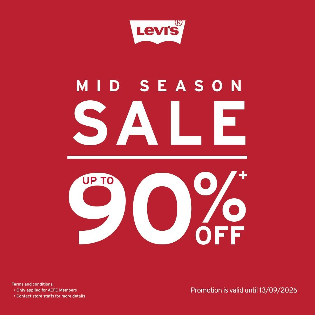 Levi’s柬埔寨门店年中大促 全场低至1折