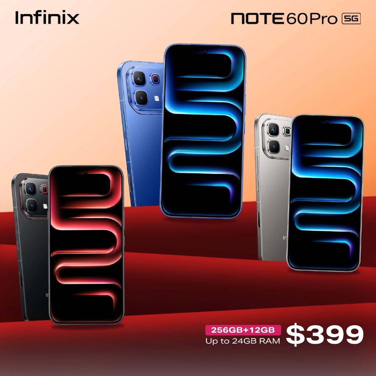 Infinix Note 60 Pro全球版新机上市 售价$