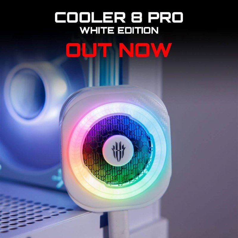 红魔散热器8 Pro到货 售价$49 游戏玩家必备