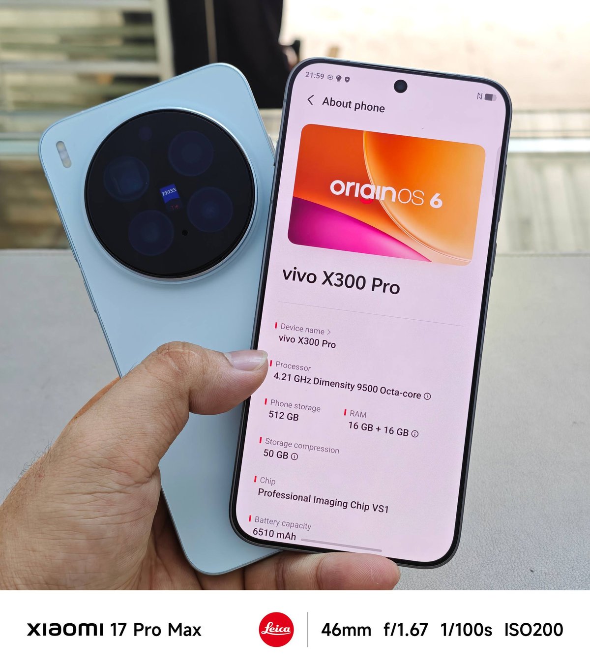 Vivo X300 Pro二手转让 12/256G版$649