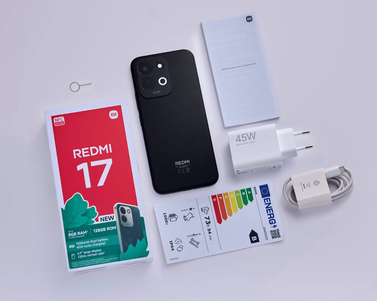 Redmi 17全球版柬埔寨到货 4/128G售价$179