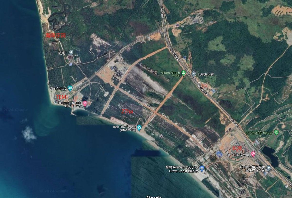 戈公省戈岛27公顷滨海土地出售 适合度假开发