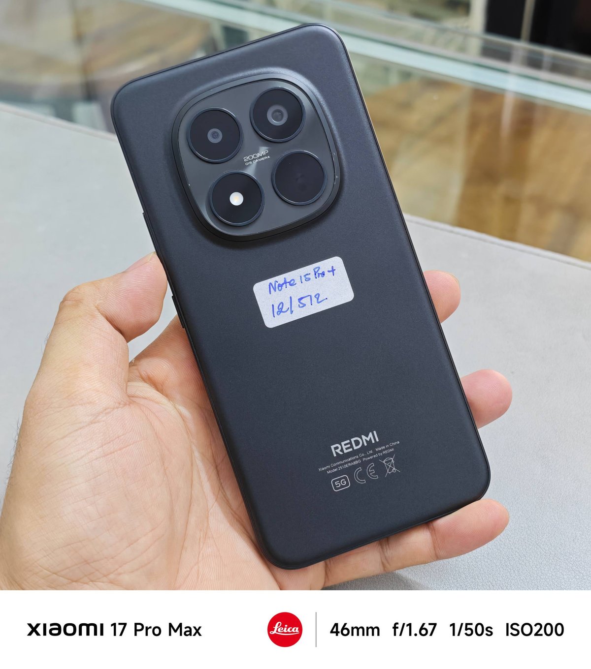 二手Redmi Note 15 Pro+ 5G转让 售价$3
