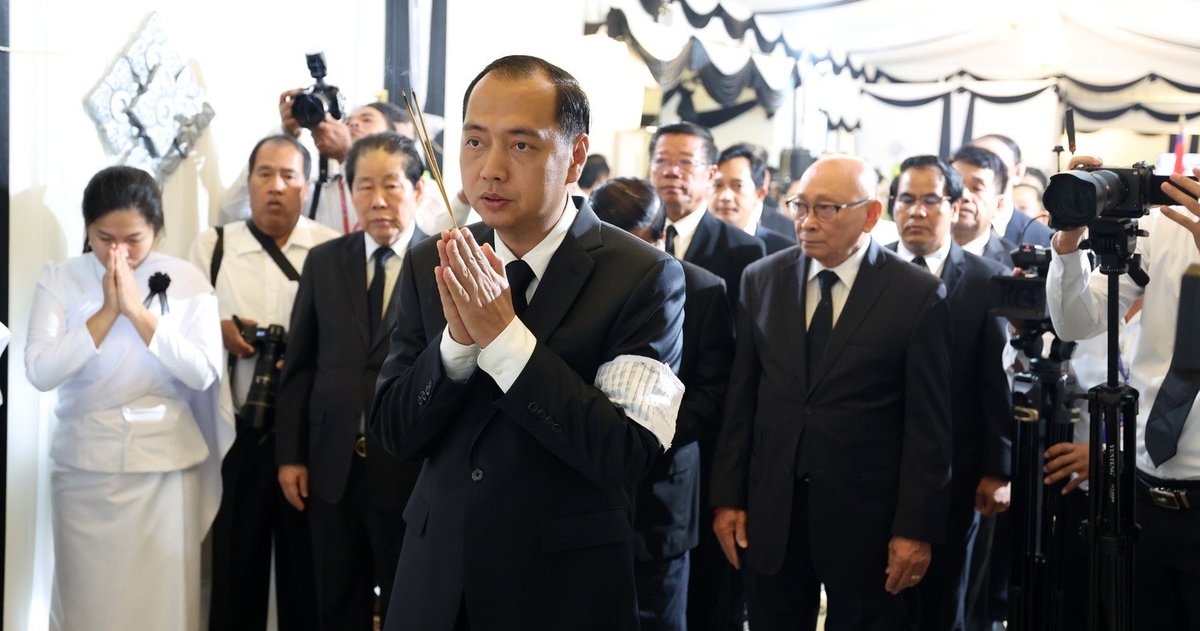 涅帕达出席陈沙伦博士悼念仪式