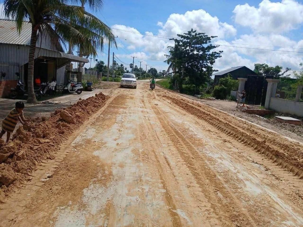 干拉省农村发展局发布1000米混凝土道路建设公告