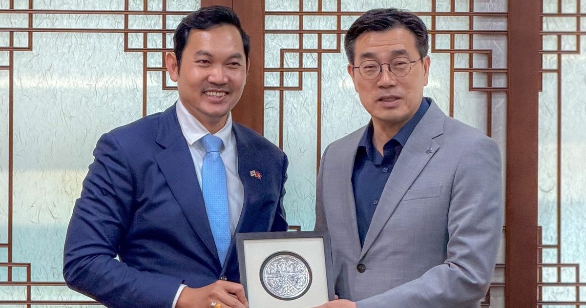 柬埔寨驻韩国大使与平泽市长举行会谈,探讨加强双边合作,并重点