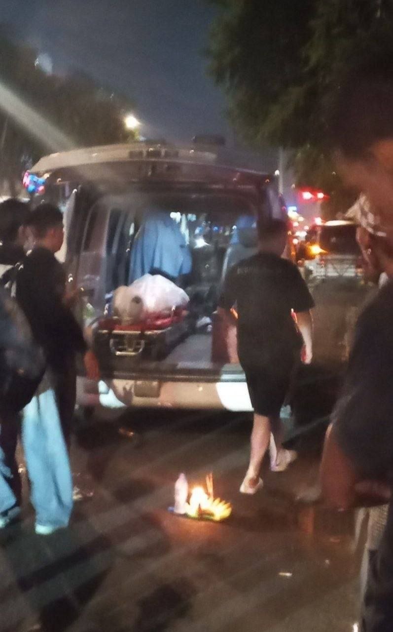 金边诺罗敦大道发生车祸 一名中国籍男子不幸身亡