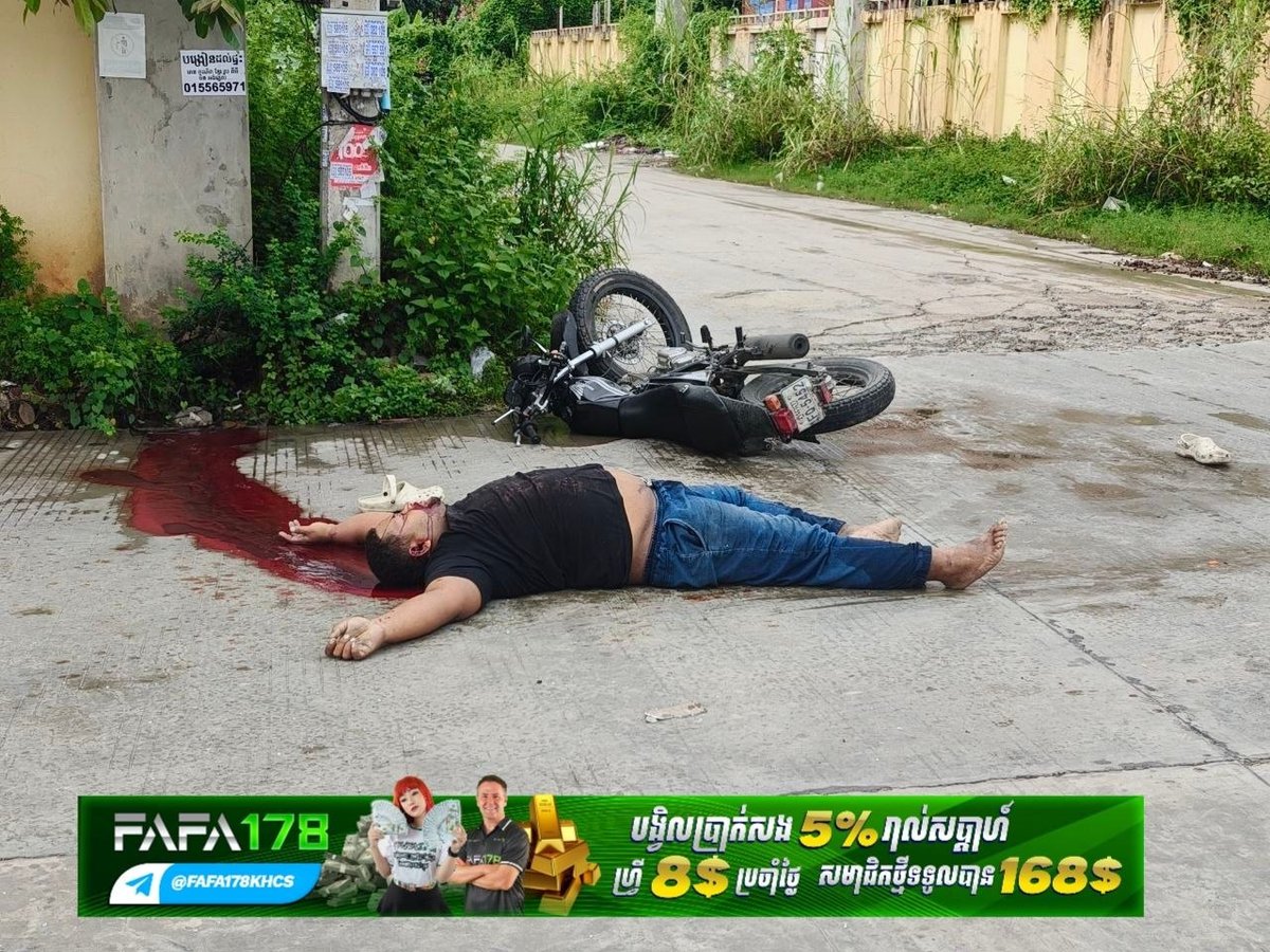 森速区发生摩托车撞电线杆事故 骑手当场身亡
