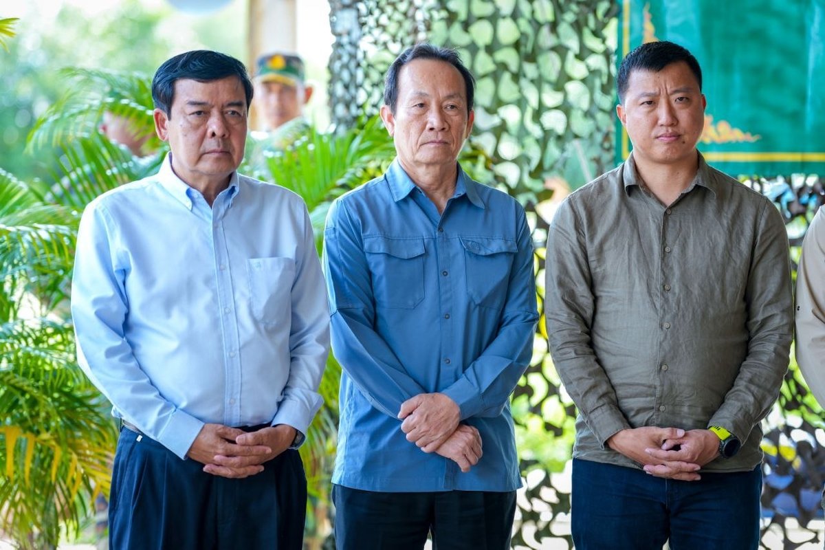 农业部慰问班迭棉吉省边防部队 强化军民团结