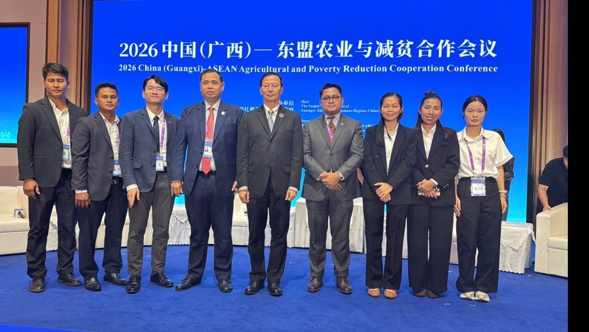 柬埔寨农业部赴华参加中国东盟农业合作会议 聚焦减贫与技术
