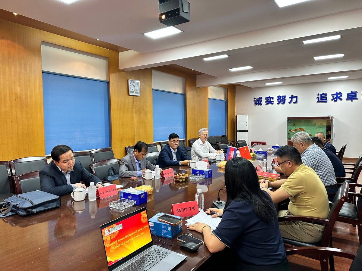 柬埔寨农业部赴华考察 引入先进农机生产技术