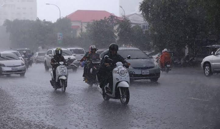 柬埔寨气象预警 9月24日至30日有雷雨大风