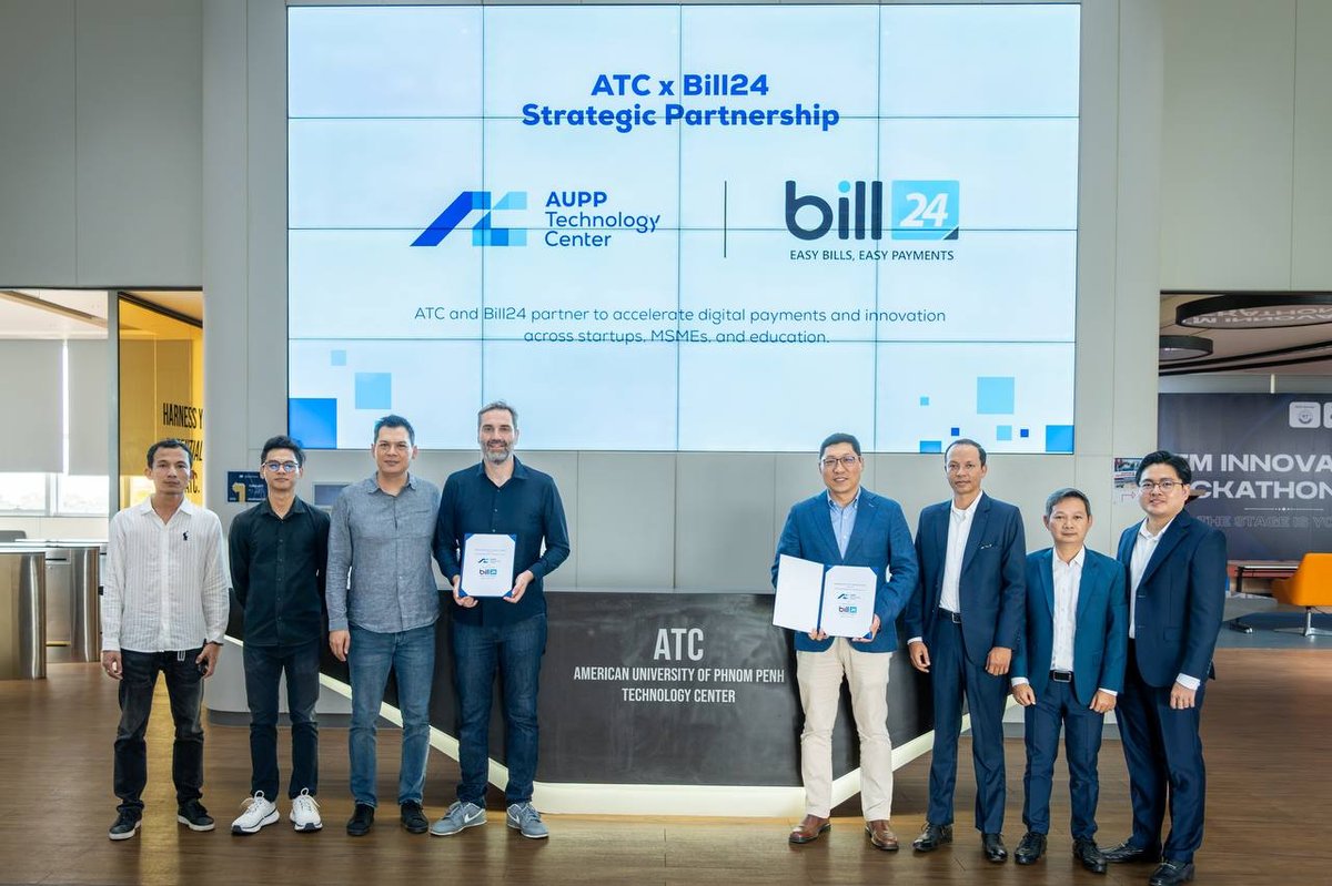 Bill24与金边美国大学达成合作 赋能中小企业数字化