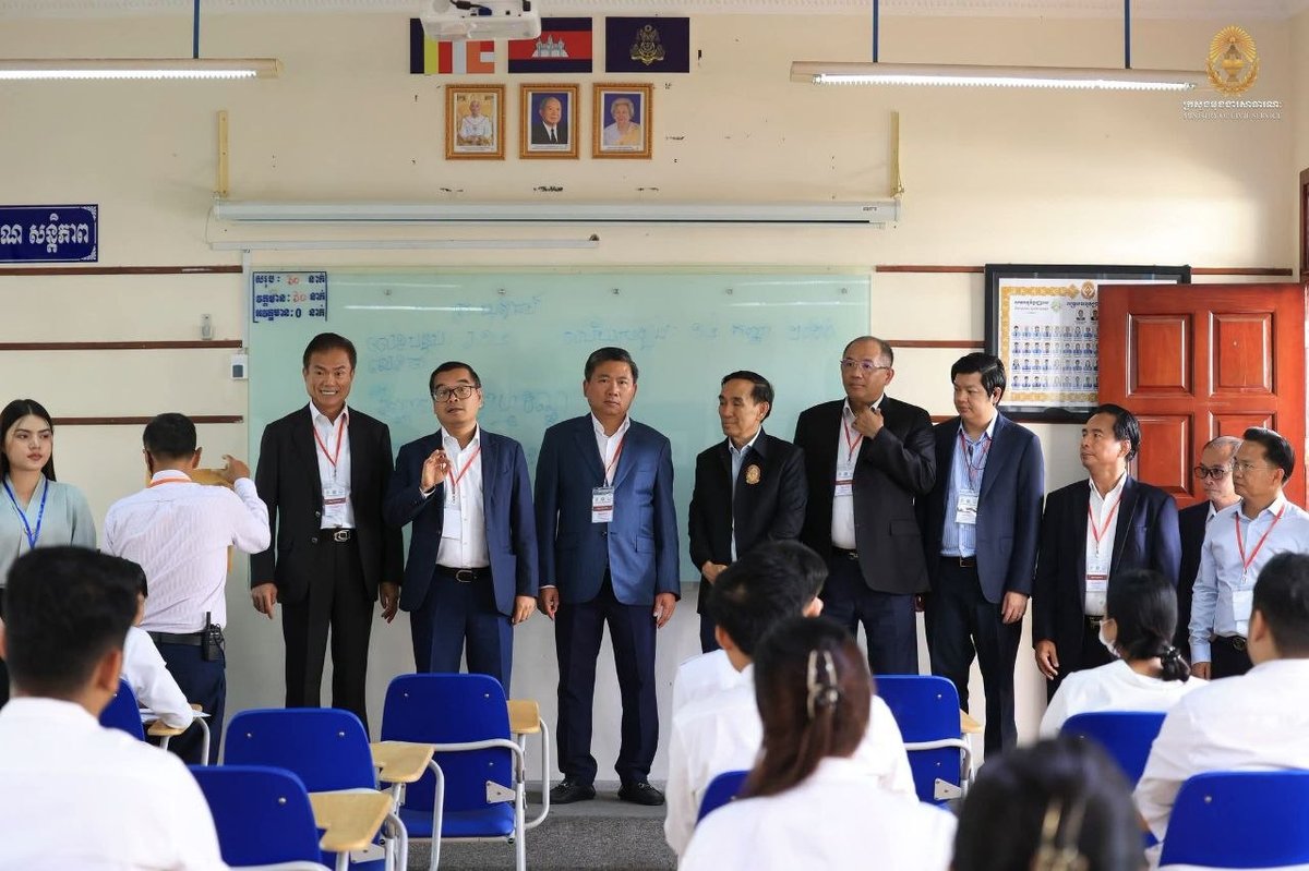 计划部与司法部公务员考试同步进行 洪玛尼现场督导