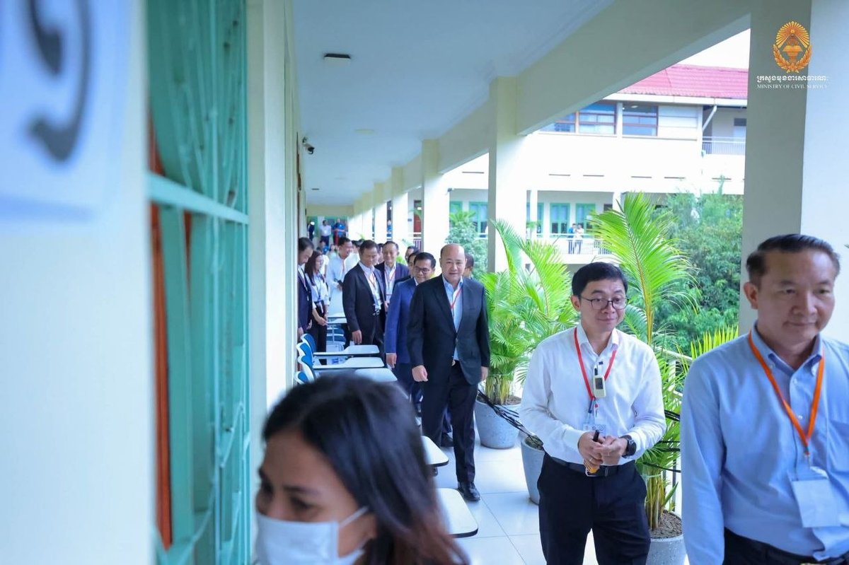 计划部与司法部公务员考试同步进行 洪玛尼现场督导