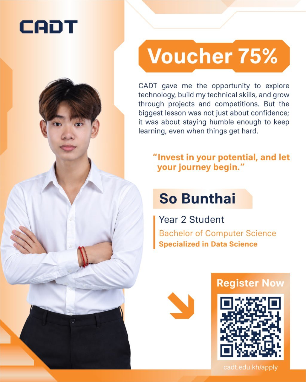 柬埔寨数字科技学院招生 75%学费减免助力数据科学人才