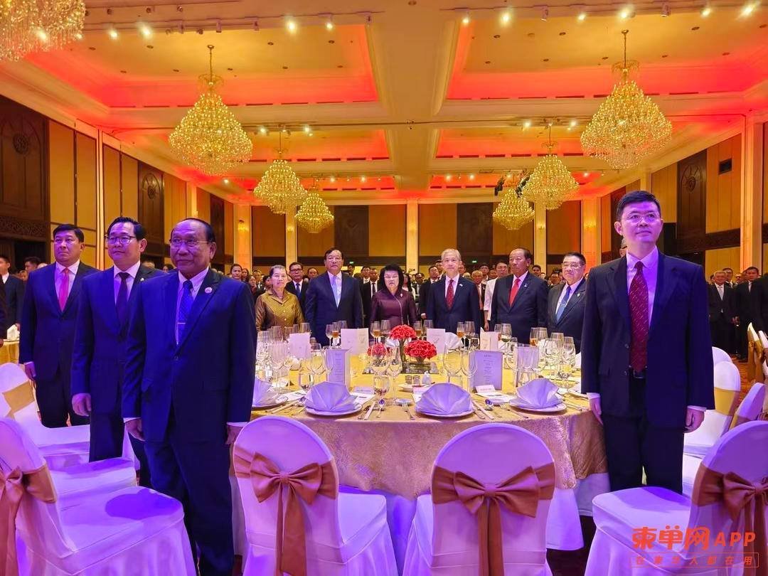 中国驻柬埔寨大使馆举行国庆招待会 庆祝建国77周年