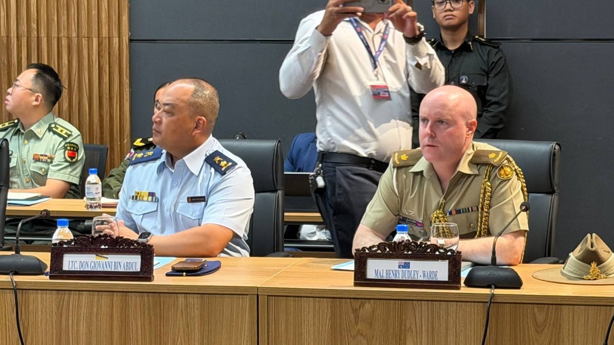 国防部向22国武官通报柬泰边境局势 强调停火后现状