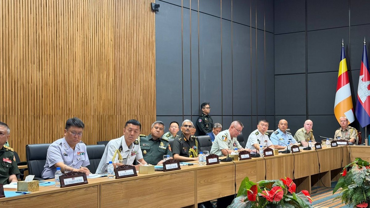 国防部向22国武官通报柬泰边境局势 强调停火后现状