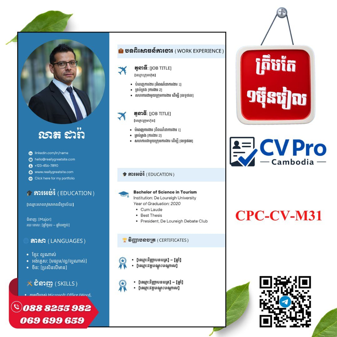 CV Pro提供$2.5专业简历设计服务