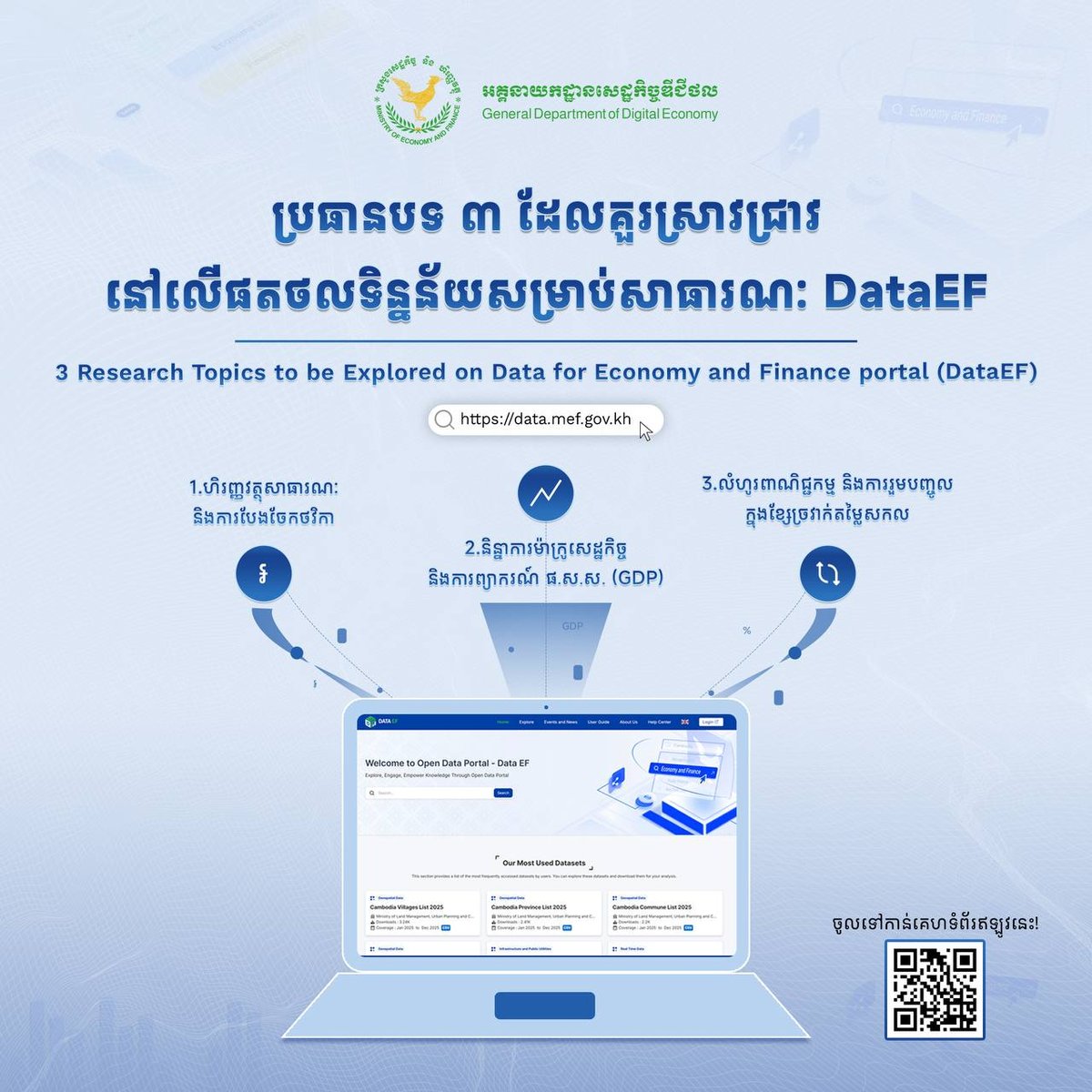 柬埔寨财政部DataEF门户上线 涵盖公共财政与贸易数据