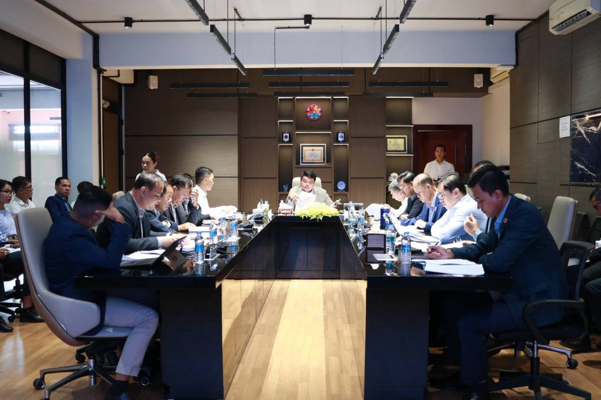 柬埔寨灾害管理委员会召开月度总结会议
