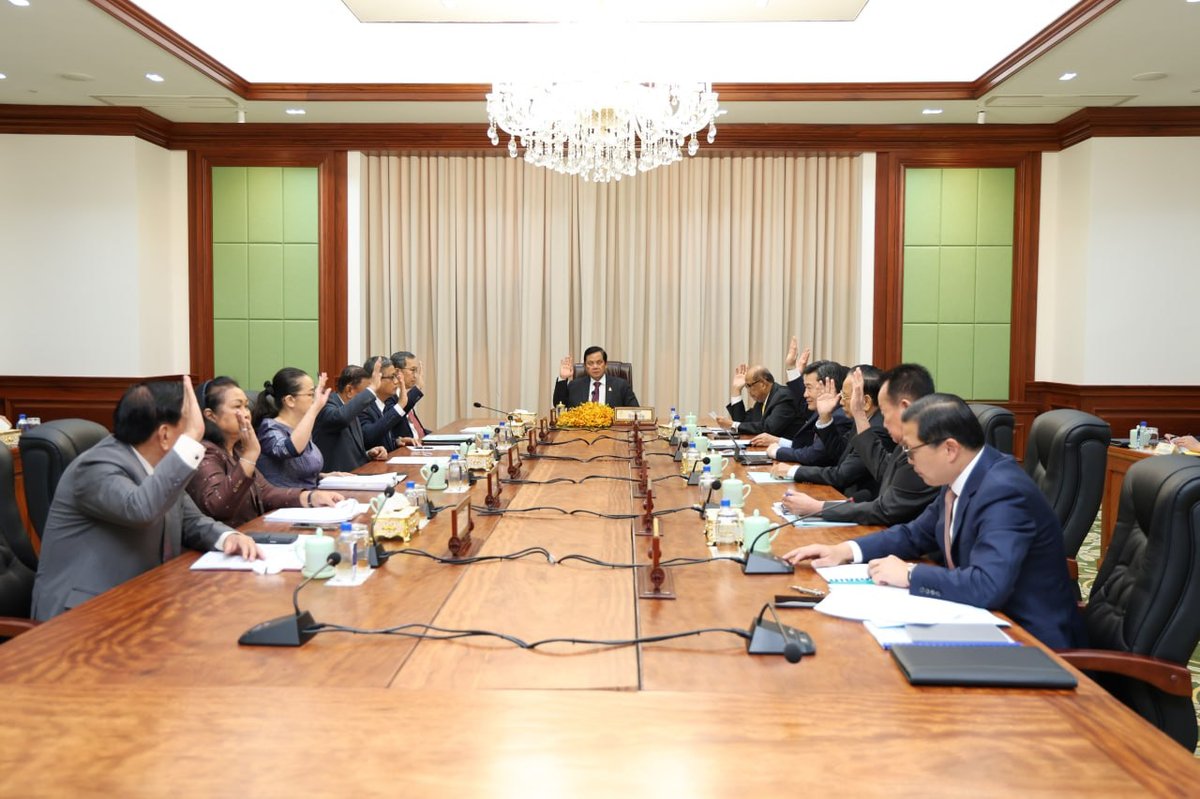 柬埔寨参议院常委会召开会议 审议三项重要议程