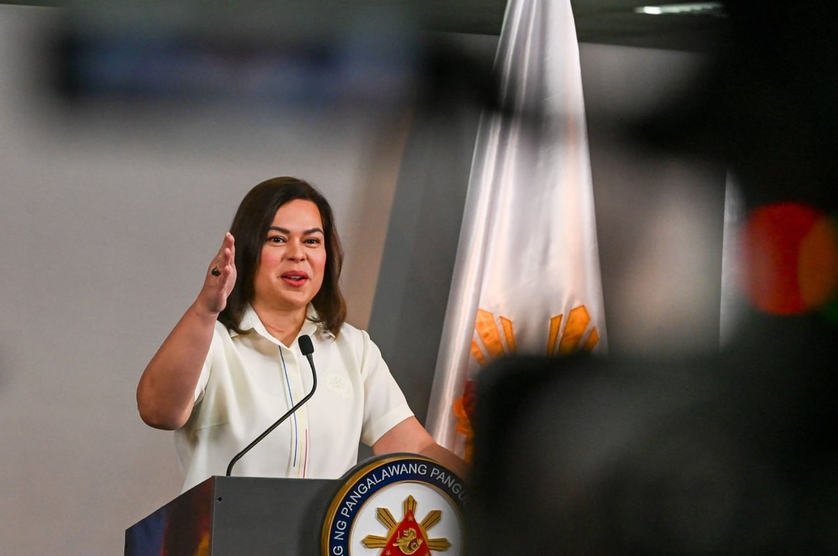 菲律宾副总统Sara Duterte宣布就针对其威胁马科斯的
