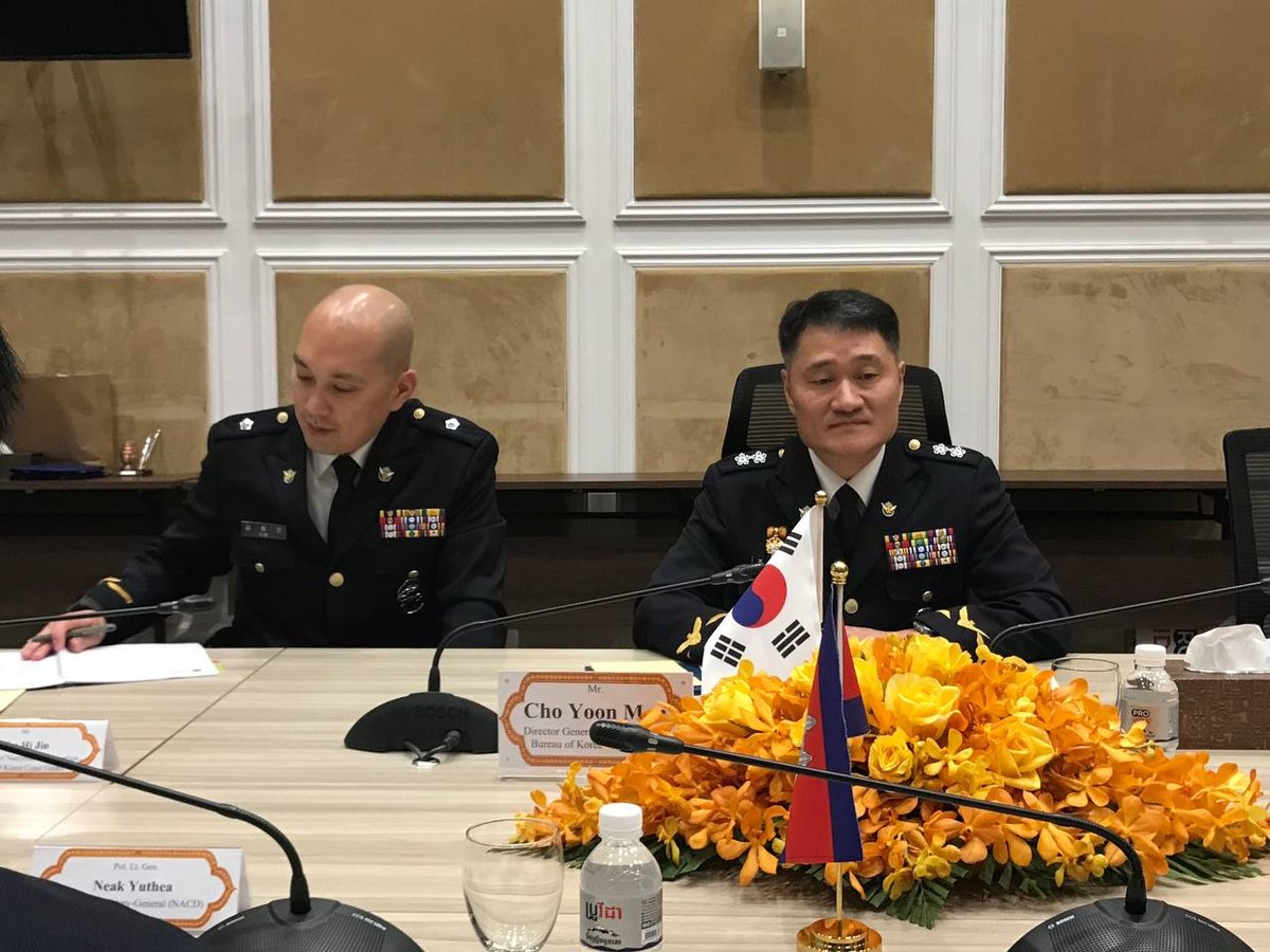 柬埔寨与韩国签署MOU 加强海上禁毒合作