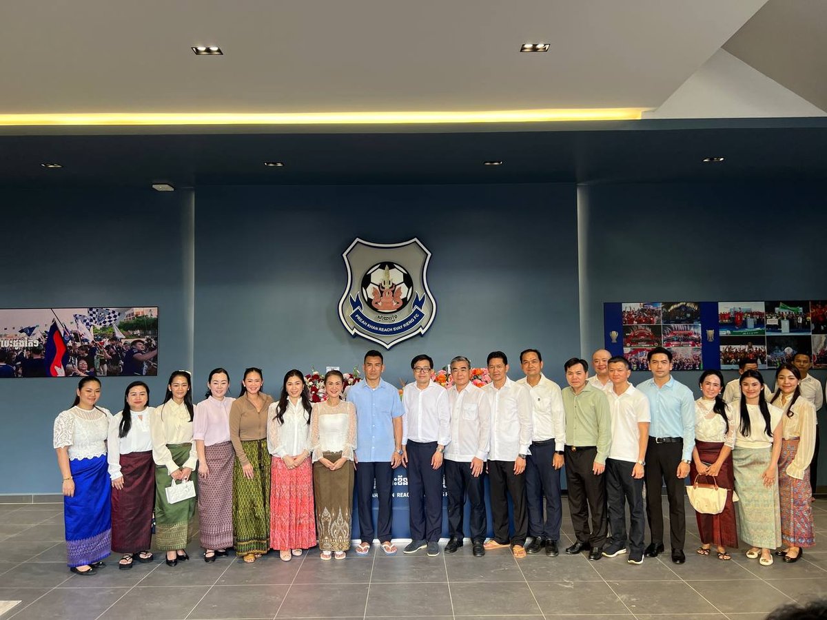 Svay Rieng足球俱乐部新体育场正式启用