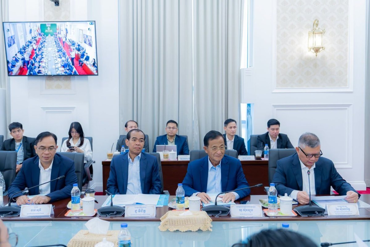 柬埔寨副总理旺比盛主持召开会议，筹备打击网络诈骗国际会议，旨