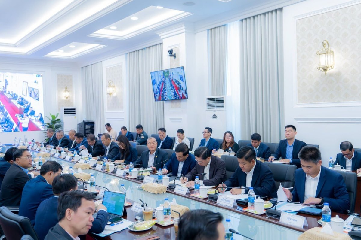 柬埔寨副总理旺比盛主持召开会议，筹备打击网络诈骗国际会议，旨