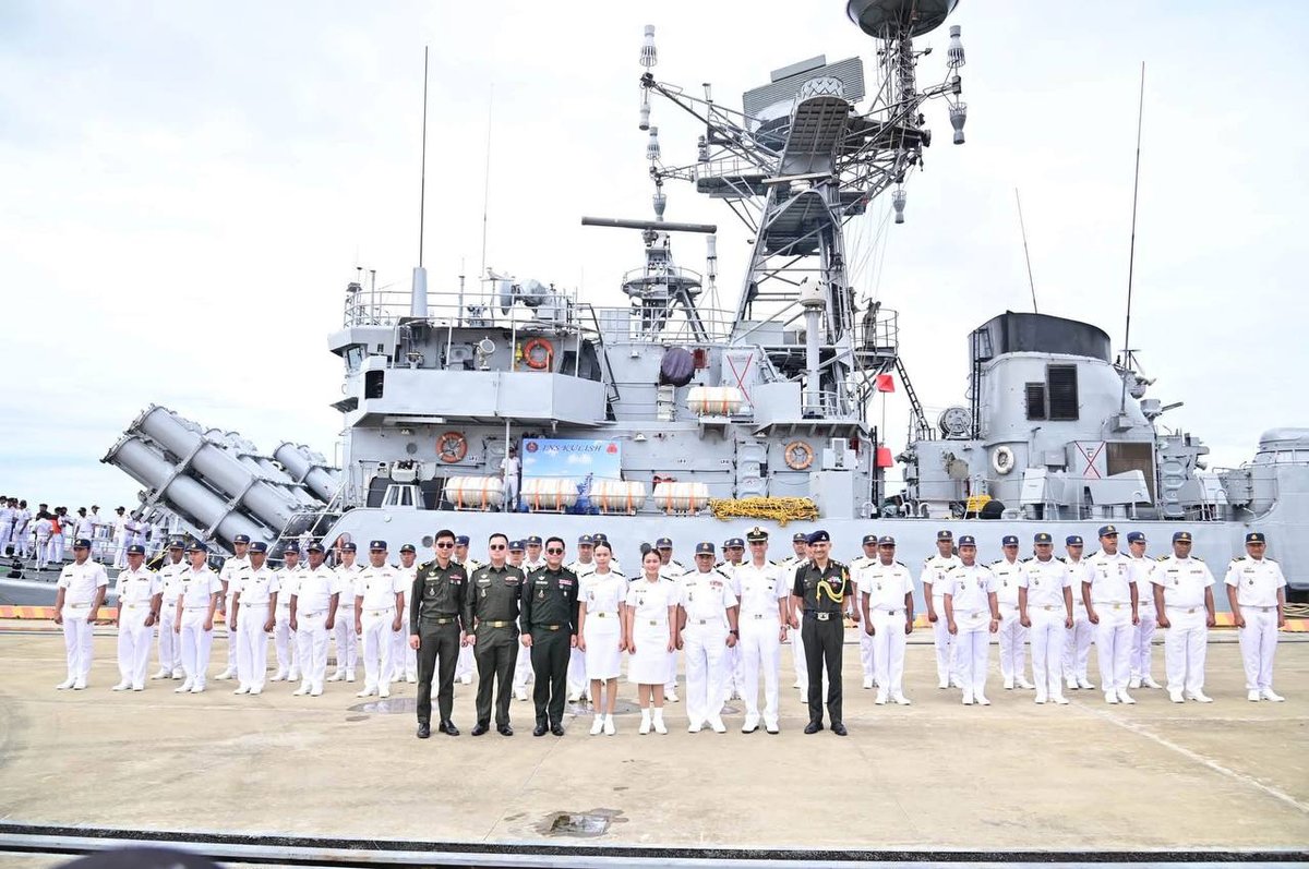 印度海军舰艇到访云壤基地 深化双边海上合作