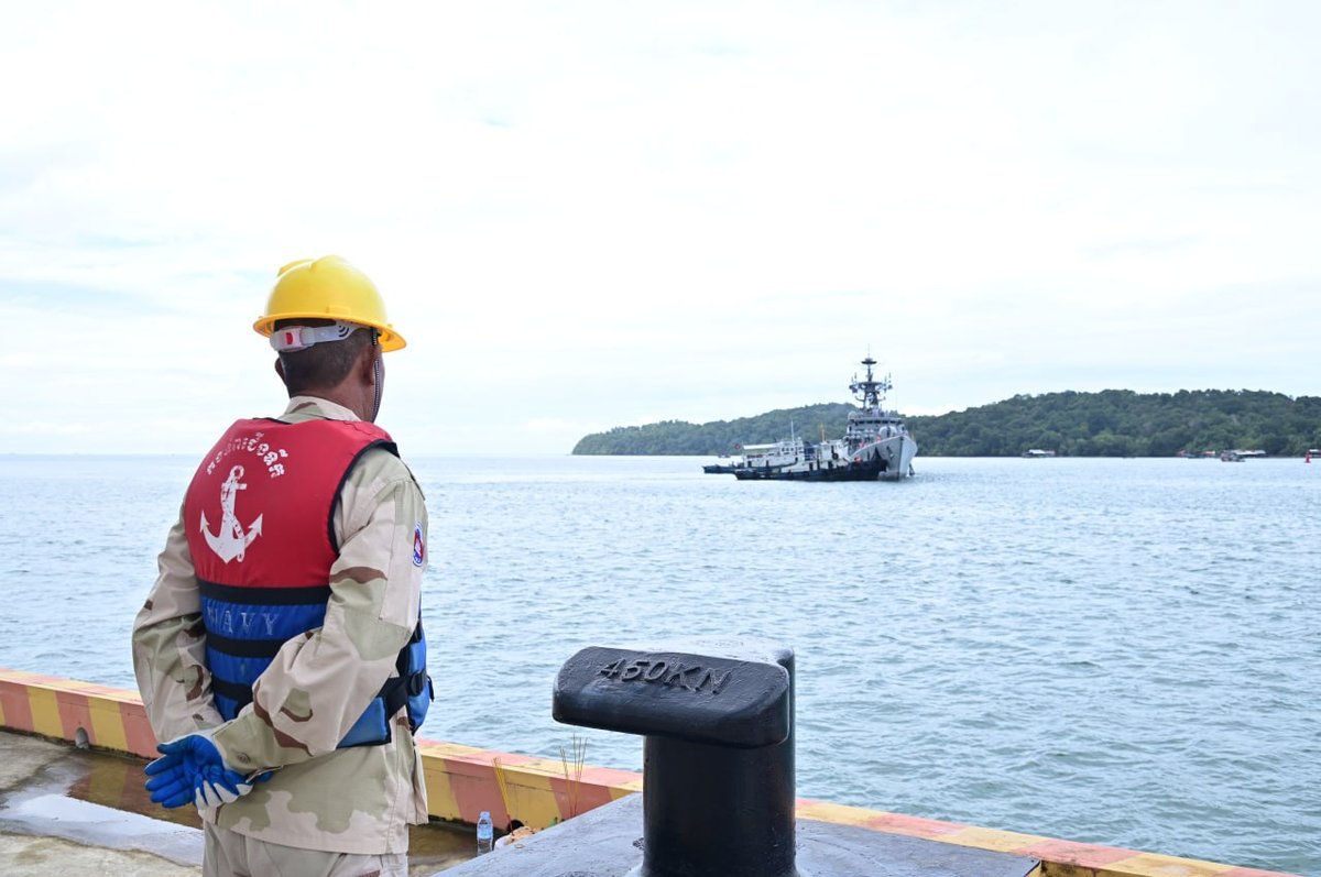 印度海军舰艇到访云壤基地 深化双边海上合作