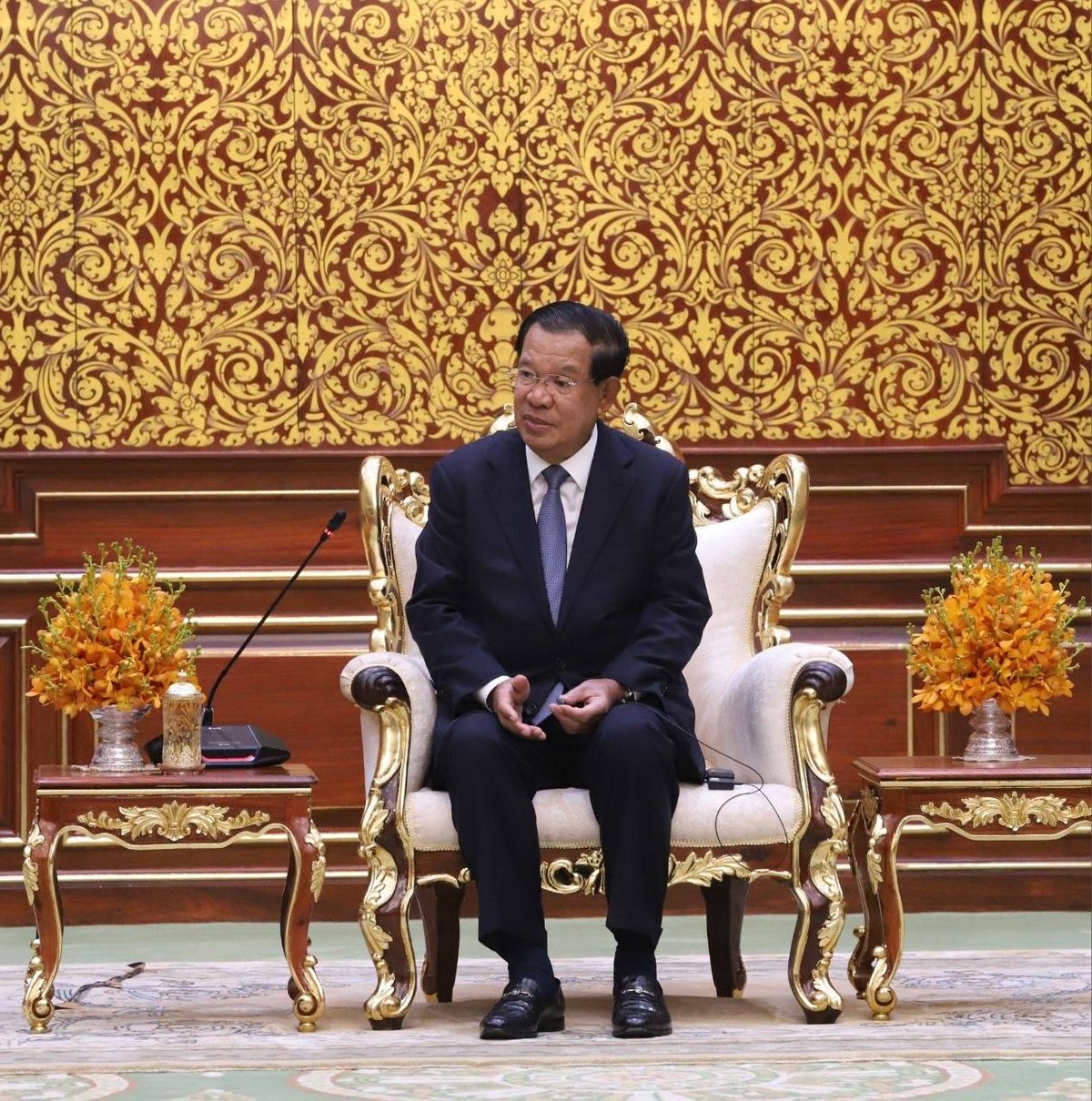 洪森亲王会见德国新任大使 推动双边外交