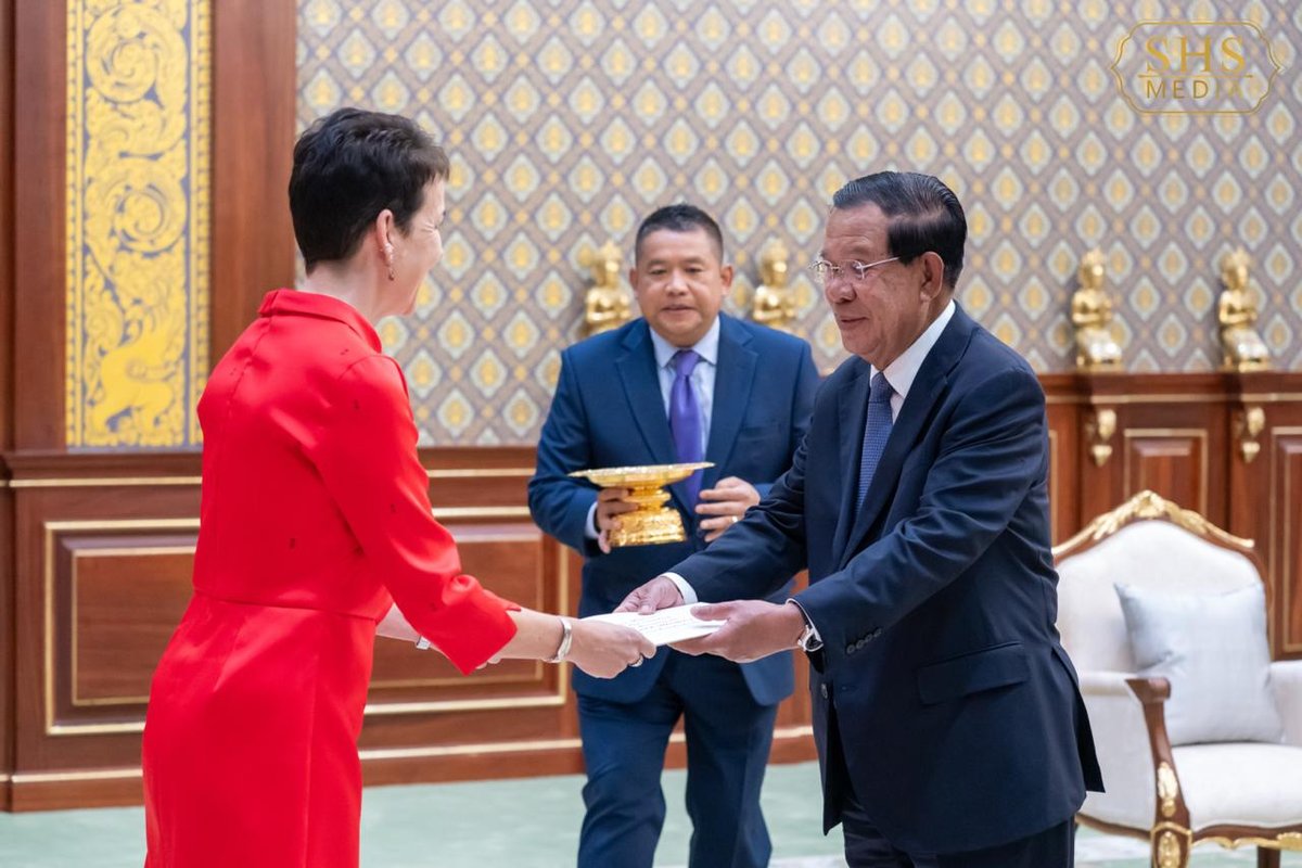 德国新任驻柬大使履新 承诺深化双边友好关系