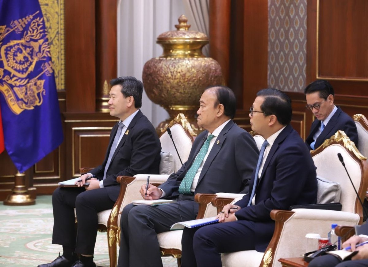洪森亲王会见塞浦路斯新任驻柬大使