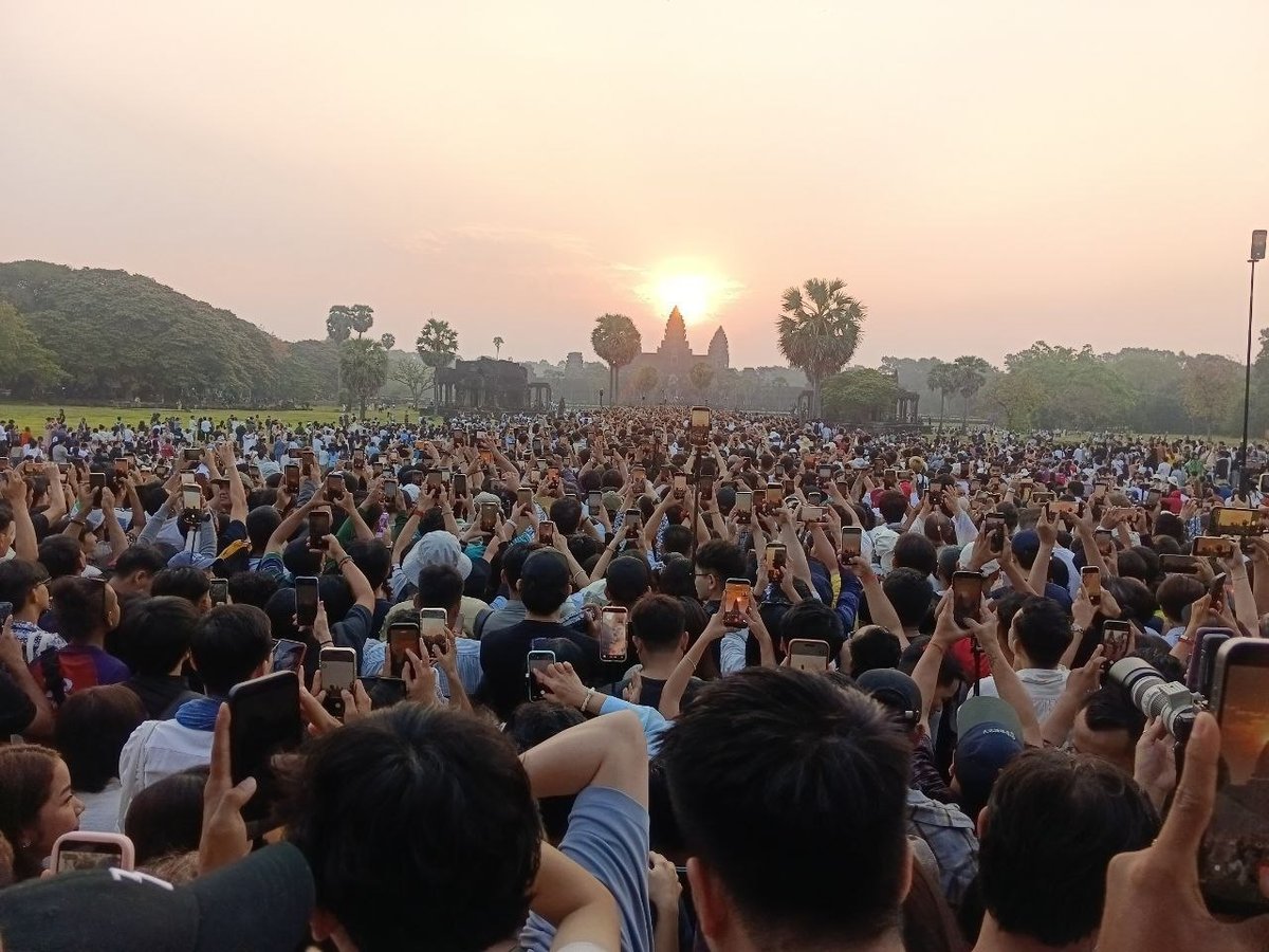 仙女机构正式邀请国内外游客前往吴哥窟,观赏9月份的日出奇观,