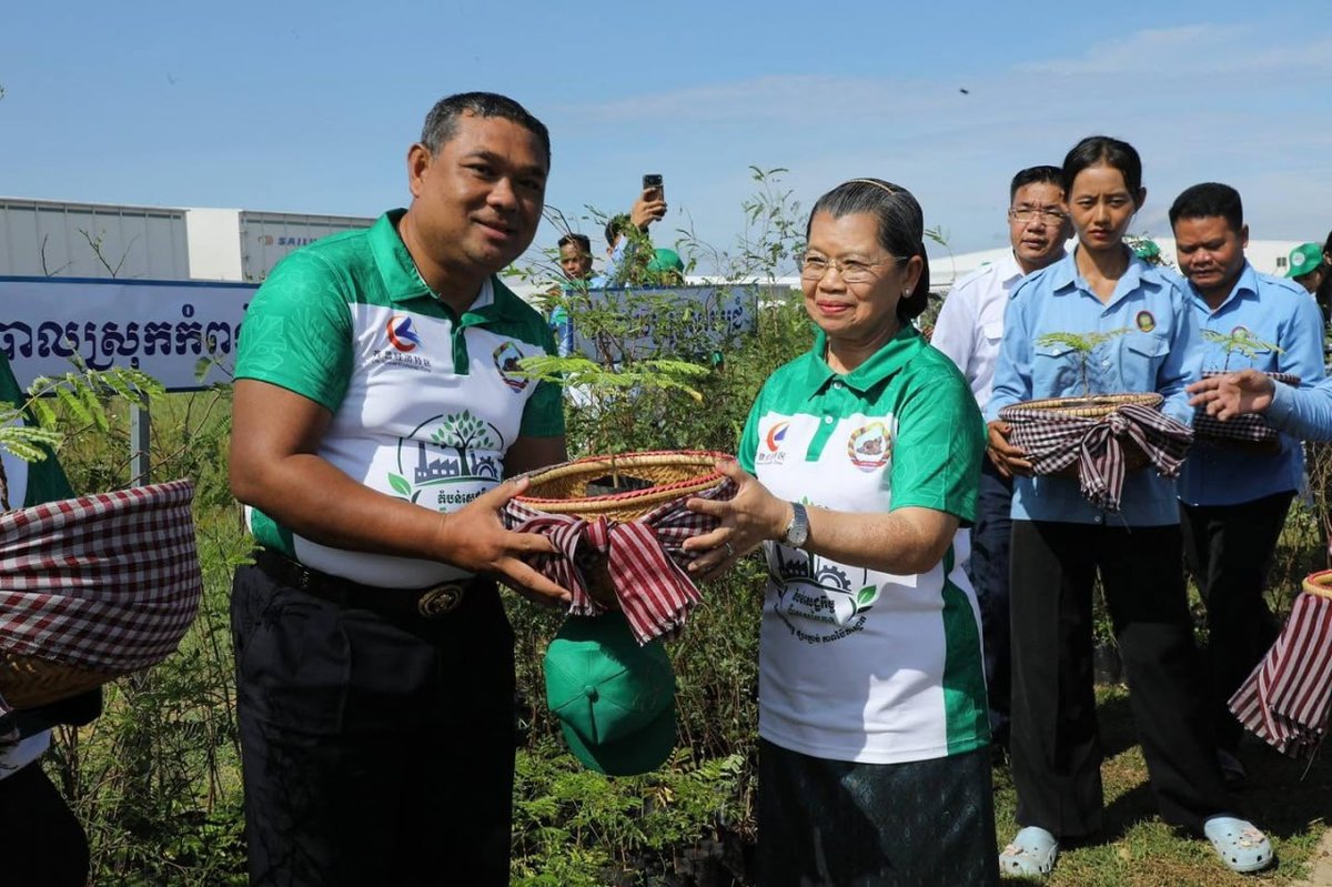 棉森婉呼吁全民植树造林 应对气候变化保护生态