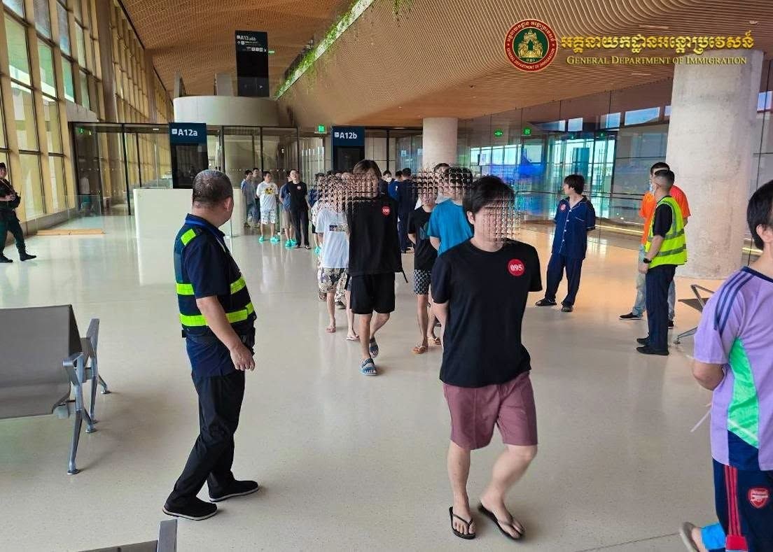 柬埔寨遣返164名涉网诈中国籍嫌疑人