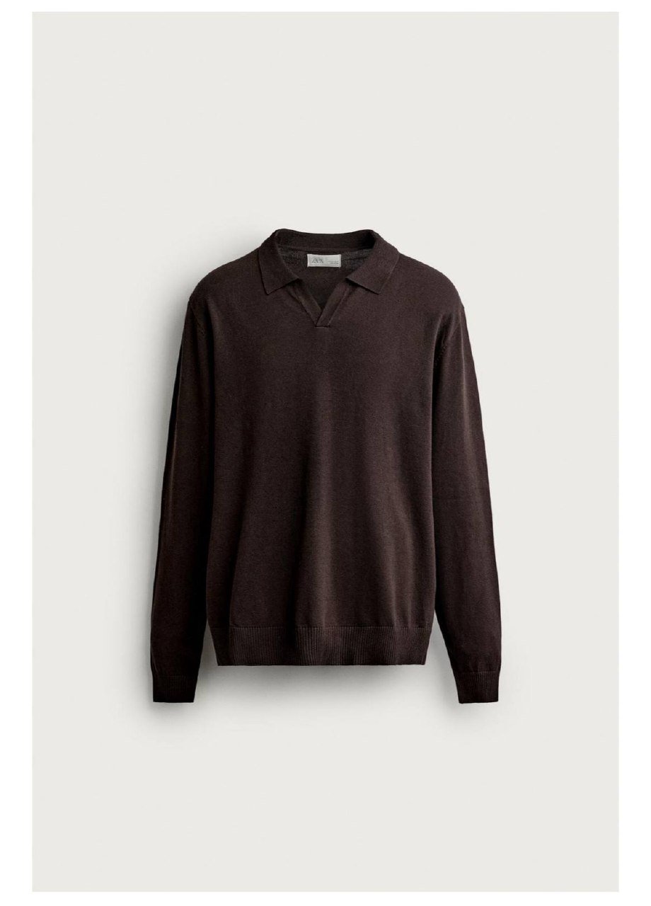 Zara棉麻针织衫特惠 原价$60现价$39
