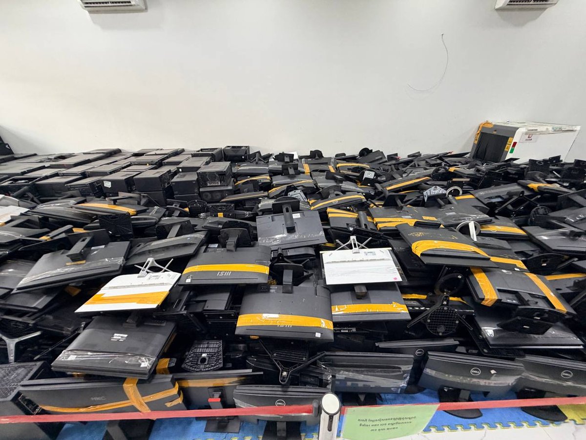 金边警方持续打击网络诈骗 重点清理小型窝点
