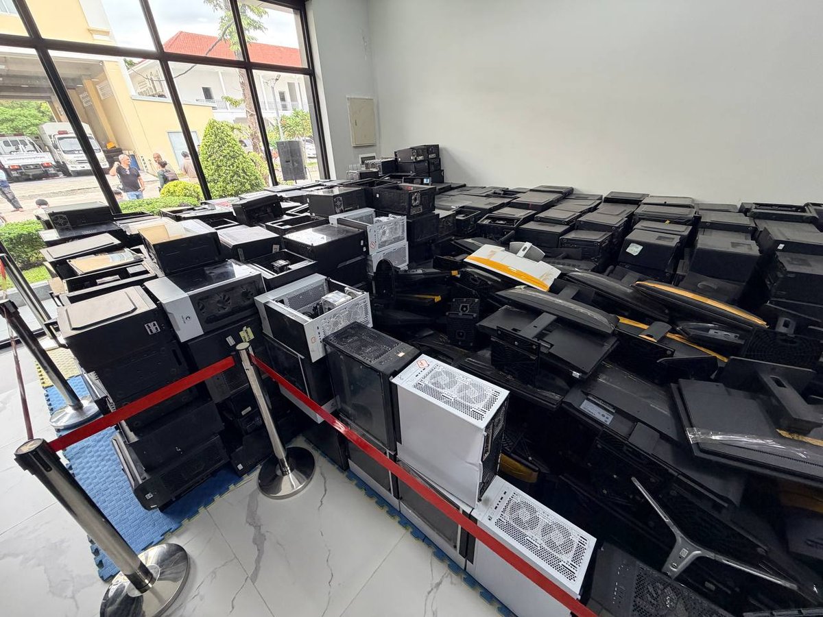 金边警方持续打击网络诈骗 重点清理小型窝点