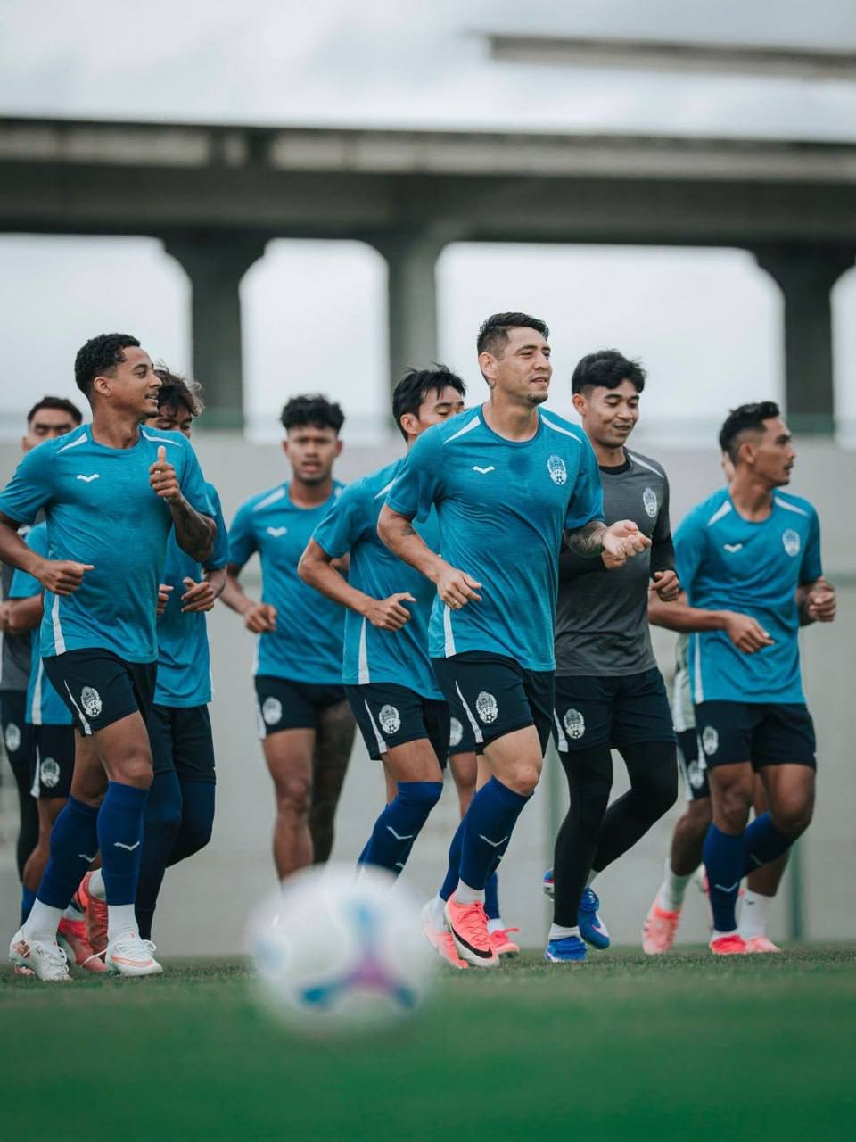柬埔寨国家队备战FIFA ASEAN Cup 2026 赴港