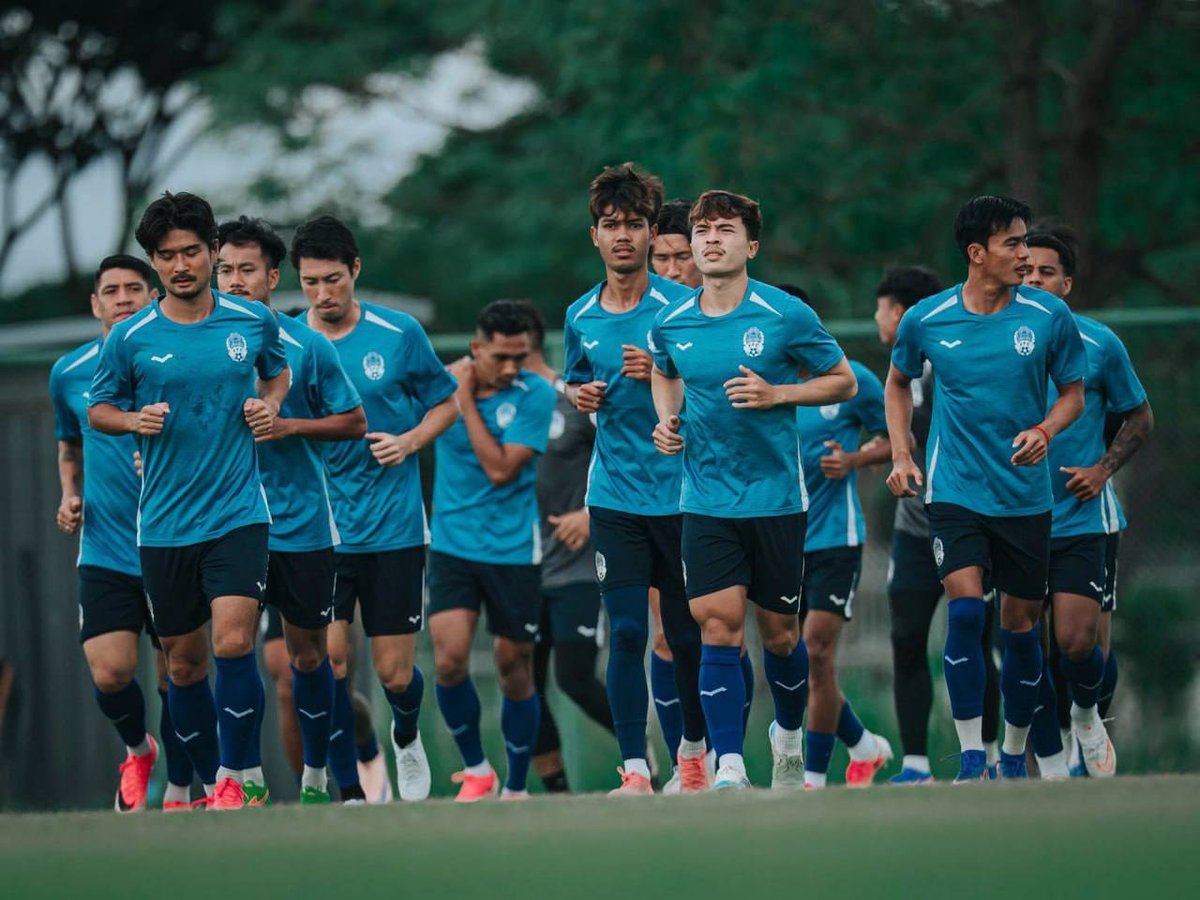 柬埔寨国家队备战FIFA ASEAN Cup 2026 赴港