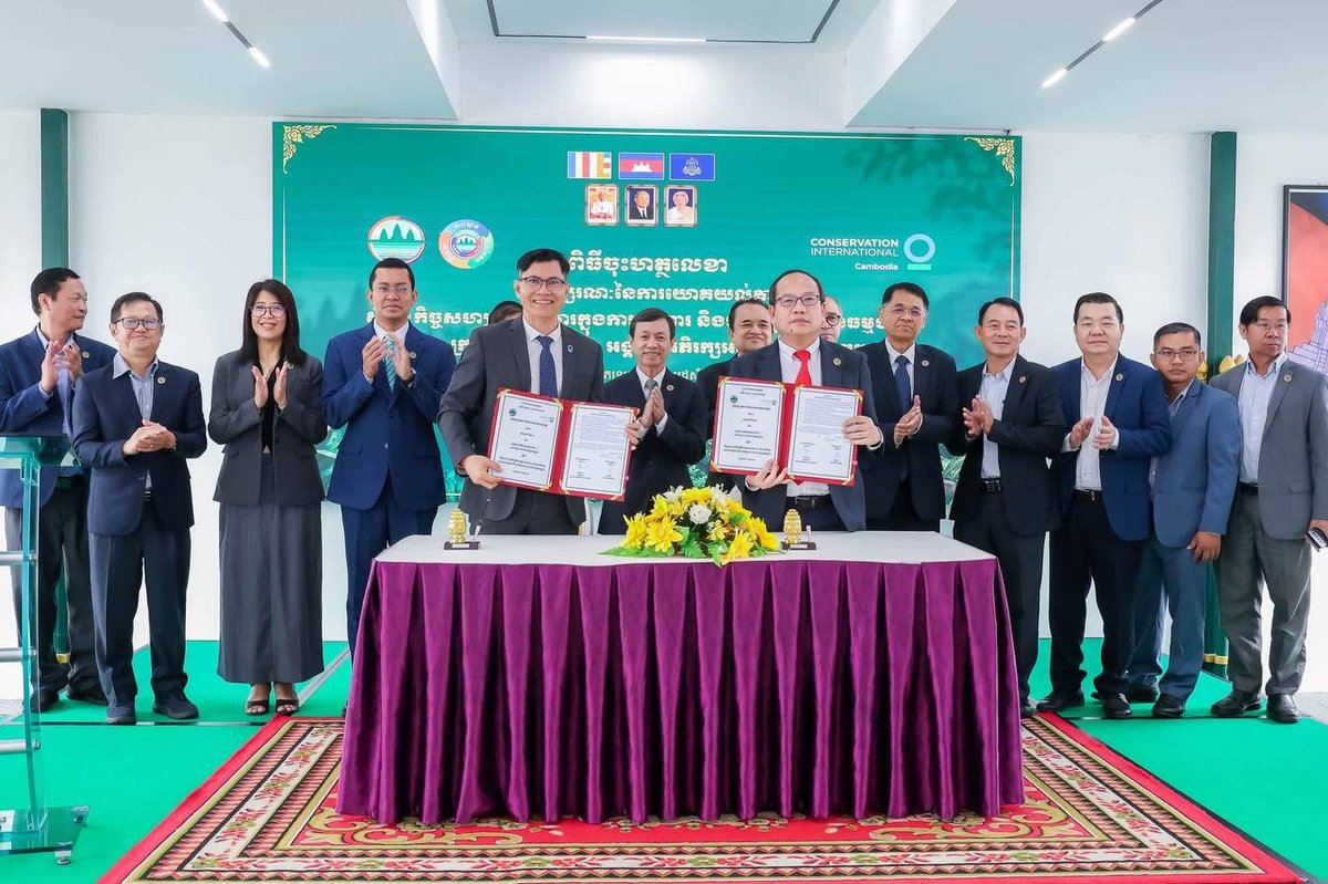 环境部与国际保护组织签署MOU 强化自然资源保护